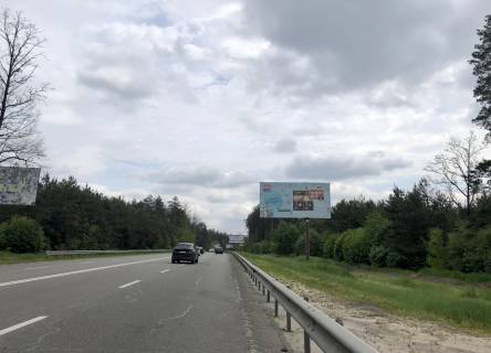 Билборд A в Буче, 6*3  автодорога Р-30, км 3+300 від вул.Генерала Наумова, в напрямку Києва фото 1