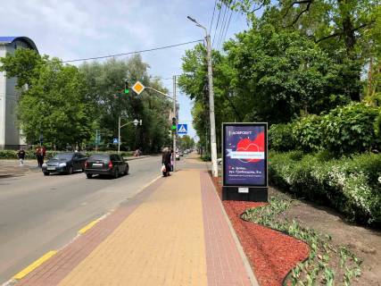Билборд A в Ирпене, 127*186  перехрестя вул. Соборна та Садова фото 1