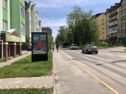 Білборд, Бігборд (Борд)  B у Ірпені, 127*186  вул. Новооскольська  Фото 1