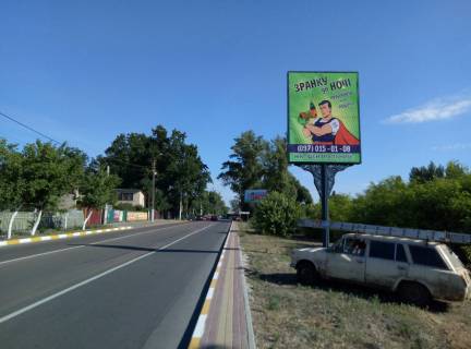 Билборд A в Ирпене, 3*4  вул. Центральна, біля з/д переїзду (поруч з автомийкою) фото 1