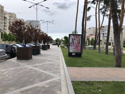 Билборд A в Ирпене, 127*186  вул. Шевченка (біля Приватбанка) фото 1