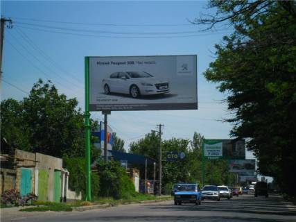 Билборд B в Николаеве, 3х6  Херсонское шоссе, угол 9 Линии фото 1