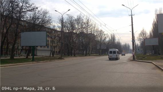 Билборд B в Николаеве, 3х6  пр-т Мира, 28 фото 1