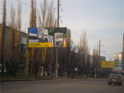 Билборд B в Николаеве, 3х6  ул. Космонавтов - угол ул. Китобоев фото 1