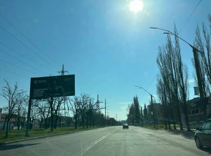 Білборд, Бігборд (Борд)  A у Миколаєві, 3х6  ул. Космонавтов, между 7 и 8 Продольной Фото 1