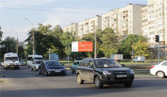Білборд, Бігборд (Борд)  A у Миколаєві, 3х6  ул. Чкалова/ул. Садовая Фото 1