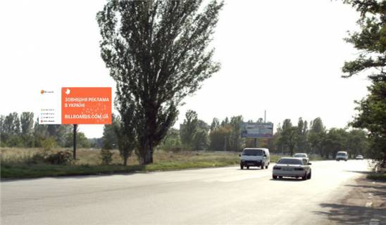 Билборд A в Николаеве, 3х6  Херсонское шоссе, 113 фото 1