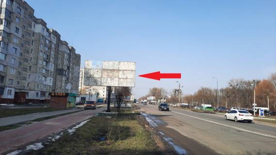 Білборд, Бігборд (Борд)  B у Хмельницькому, 3х6  вул. Прибузька, 32 Фото 1