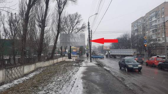 Білборд, Бігборд (Борд)  B у Хмельницькому, 3х6  вул. Купріна (поворот на Дубовский ринок) Фото 1
