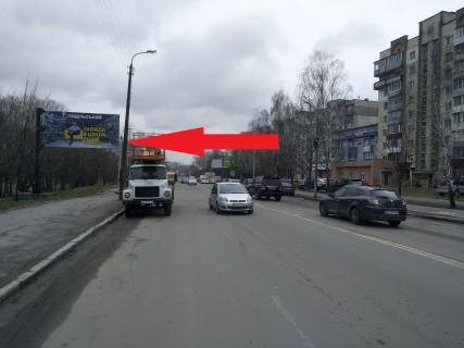 Билборд B в Хмельницком, 3х6  вул. Прибузька (Кам'янецька) фото 1