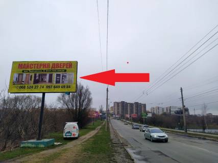 Билборд B в Хмельницком, 3х6  вул. Панаса Мирного - вул.Кармалюка фото 1