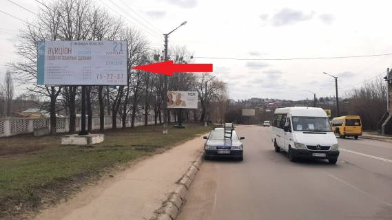 Билборд B в Хмельницком, 3х6  вул. Кам'янецька (цегельн. з-д) фото 1