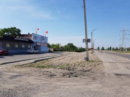 Билборд A в Энергодаре, 3x6  пер-к. ул.Курчатова - Энергодарское шоссэ(вьезд в город) -2 А фото 1
