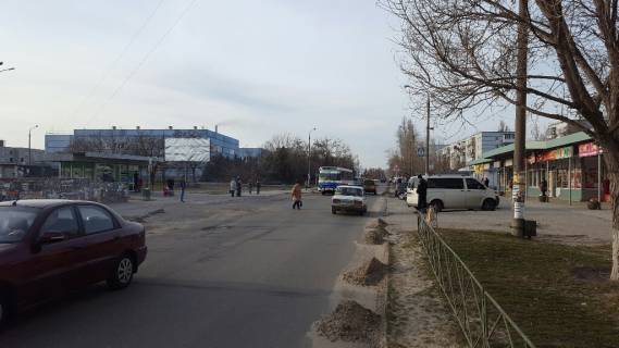 Билборд B в Энергодаре, 3x6  ул. Молодежная (район Автовозкала)                             фото 1