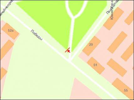 Призма A в Васильевке Победы ул - 557429 схема