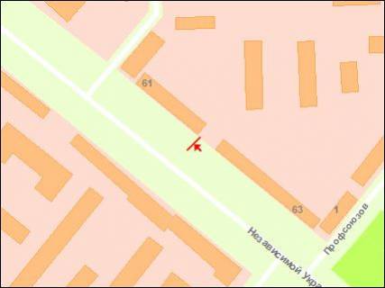 Призма A в Васильевке Независимой Украины ул - 557318 схема