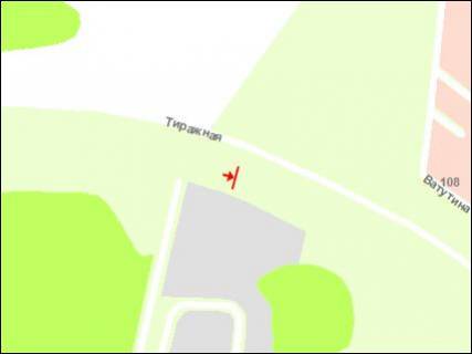 Білборд, Бігборд (Борд)  A у Василівці Тиражная ул схема