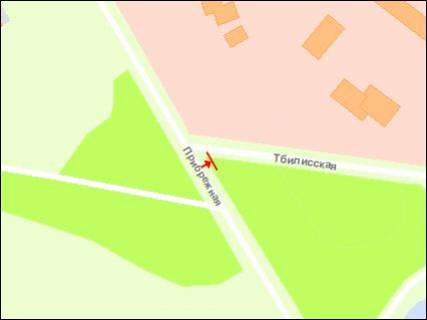 Білборд, Бігборд (Борд)  A у Василівці Тбилисская ул схема