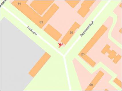 Призма B в Васильевке Победы ул - 557356 схема