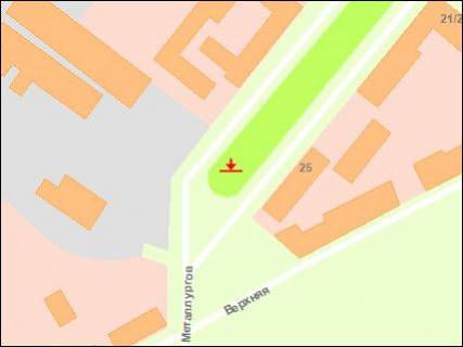 Білборд, Бігборд (Борд)  A у Василівці Металлургов пр схема