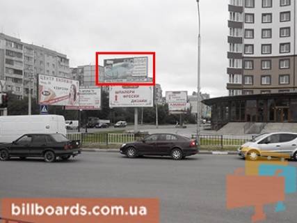 Билборд A в Ивано-Франковске, 3х6  Івасюка Епіцентр,Арсен (перехрестя) фото 1