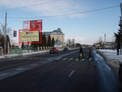 Билборд B в Ивано-Франковске Крихівецька 104 фото 1