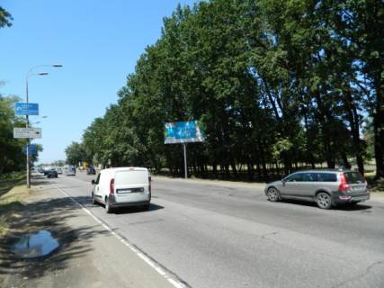 Білборд, Бігборд (Борд)  A у Києві, 3х6  Окружная дорога / ул. Дмитрия Луценка, напротив ТЦ "Аракс", "Фокстрот" - в напр. пр. Победы Фото 1