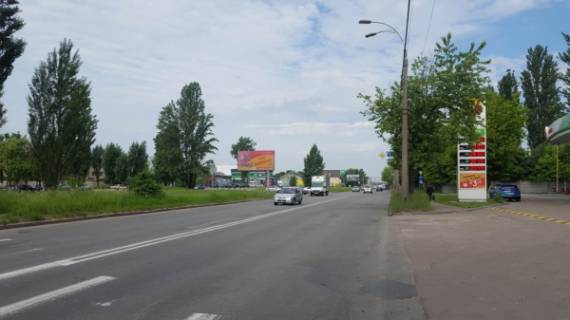 Билборд B в Киеве, 3х6  ул.Стеценко, возле АЗС "WOG", напротив АЗС "AMIC" фото 1