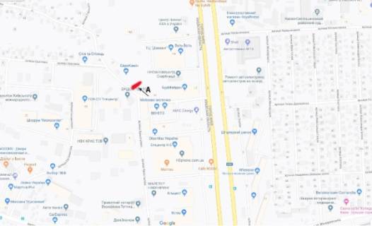 Призма A в Киеве, 3х6  вул. Кришталева,6 (Петропавлівська Борщагівка) -"Епіцентр"/БудМайдан/Меблеве Містечко - 203545 схема