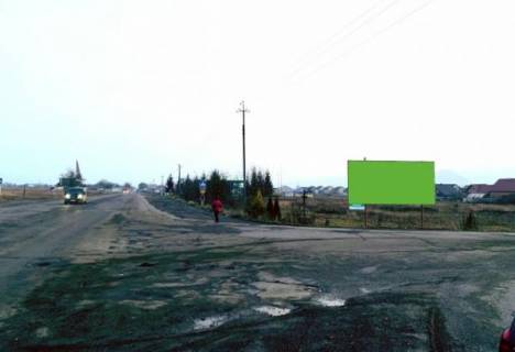 Білборд, Бігборд (Борд)  A у Буштино, 6x3  смт. Буштино, в'їзд зі сторони м. Хуст, поврот на с. Вишково, АЗС Вакос, траса Мукачево-Рогатин Фото 1
