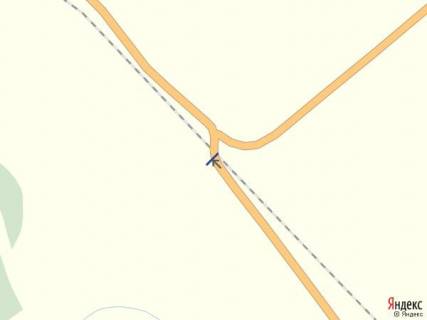 Билборд B в Хусте Хустський район, поворот на с. Бороняво,переїзд, в сторону м. Хуст, траса Івано-Франківськ-Ужгород- схема