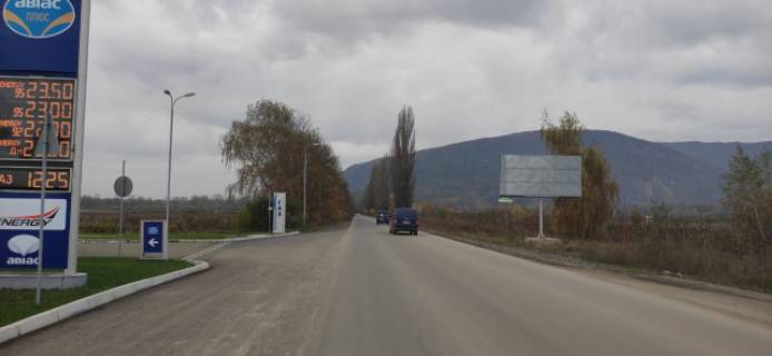 Билборд A в Берегово, Біл-борд  Виноградів,виїзд з міста, вїзд в місто, АЗС поворот на Теково фото 1