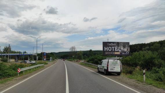 Билборд A в Мукачеве, 6x3  м.Мукачево, вул. Матросова, виїзд з міста, біля АЗС БРСМ та АВІАС в сторону м.Хуст , траса  Мукачево - Івано-Франківськ фото 1