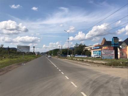 Билборд B в Хусте м. Хуст, вул. Івана -Франка, навпроти BOSH сервіс, АЗС, в'їзд. фото 1