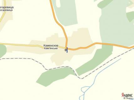 Билборд A в Иршаве с.Кам'янське, вул, Головна, траса Івано-Франківськ-Мукачево, в сторону м.Мукачево схема