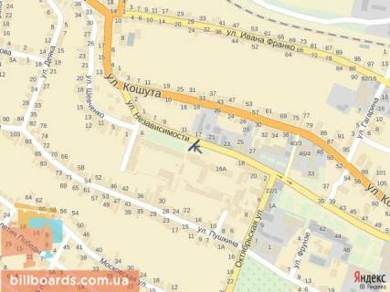 Сiтiлайт B у Тячеві вул. Незалежності, біля Надра, Коопінвест та Індекс банків схема