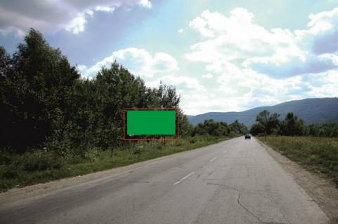 Билборд B в Хусте м.Хуст, вул. Івана Франку, виїзд з міста,  в сторону с.Шаян фото 1