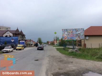 Білборд, Бігборд (Борд)  A у Тячеві смт.Солотвино,вул.Головна, в сторону м. Тячів, траса Мукачево-Рогатин Фото 1