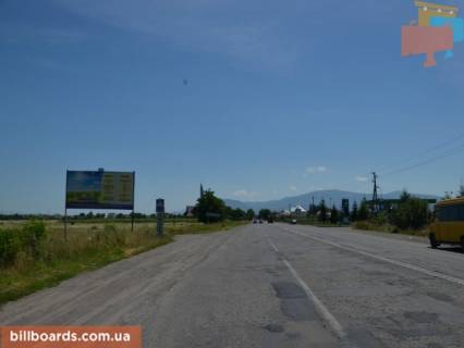 Билборд B в Тячеве смт.Буштино вїзд в селище в сторону м.Тячів зі сторони м.Ужгород траса Мукачево-Рогатин фото 1