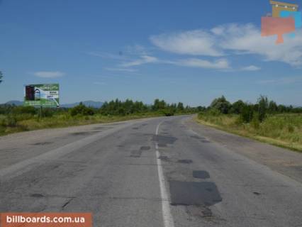 Билборд B в Тячеве Траса Мукачево-Рогатин, між м. Тячів та смт. Буштино, в сторону м. Ужгород фото 1