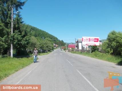 Білборд, Бігборд (Борд)  A у Рахові Рахів .Головна, біля стадіону вїзд в центр міста в сторону м.Ів.Франківськ Фото 1