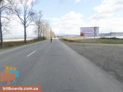 Билборд A в Иршаве с.Заріччя, вул, Головна, траса Мукачево-Івано-Франківськ, в сторону м.Хуст фото 1