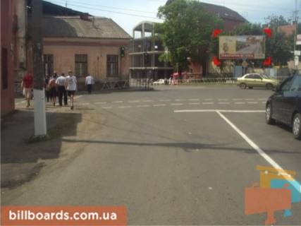 Билборд A в Ужгороде м. Ужгород, пл. Корятовича (біля ринку) фото 1
