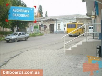 Білборд, Бігборд (Борд)  B у Ужгороді м. Ужгород, пл. Корятовича (біля ринку) Фото 1