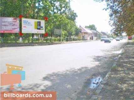 Билборд B в Ужгороде м. Ужгород, вул. Карпатської України (Гагаріна) – Проектна фото 1