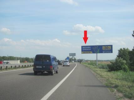 Білборд, Бігборд (Борд)  A у Києві, 6x3  Новообухівська траса (Дніпровське шосе), в напрямку з м. Київ, 300 м.. після ТЦ"Мегамаркет", "Мануфактура" ,600 м. ЖК Нова Конча Заспа,  лівий Фото 1