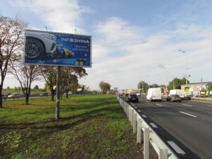 Призма A в Киеве, 6x3  Кільцева дорога (СТО, Авторинок Автоцентр Жуляни, АЗС Shell, АТБ-маркет, ЖК "Жуляни", ТЦ Аракс, ТРЦ РЕСПУБЛІКА), на розподілювачі, 150 м до Жулянський міст - 501310 фото 1