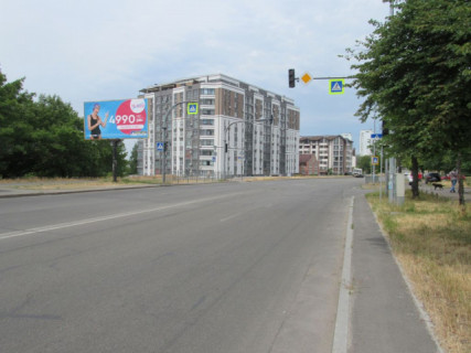 Білборд, Бігборд (Борд)  B у Києві, 6х3  Радужна вул., навпроти буд. 65 (ЖК "IL PATIO", ЖК Радужний), в напрямку Шухевича Романа просп. Фото 1