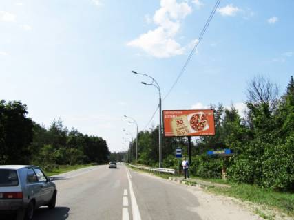 Білборд, Бігборд (Борд)  A у Києві, 6x3  Мінський просп. (зупинка "Спортбаза"), 200 м до кінно-прогулянкової бази "Набіг", в напрямку Оболоні Фото 1