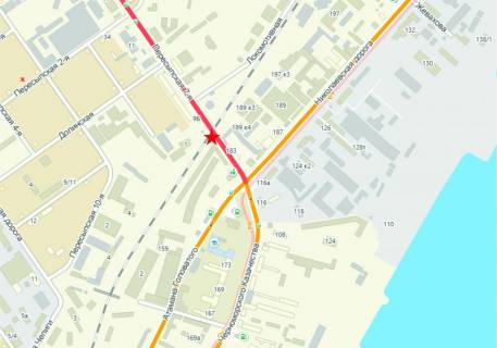 Билборд B в Одессе, 6x3  7-а Пересипська №2 схема